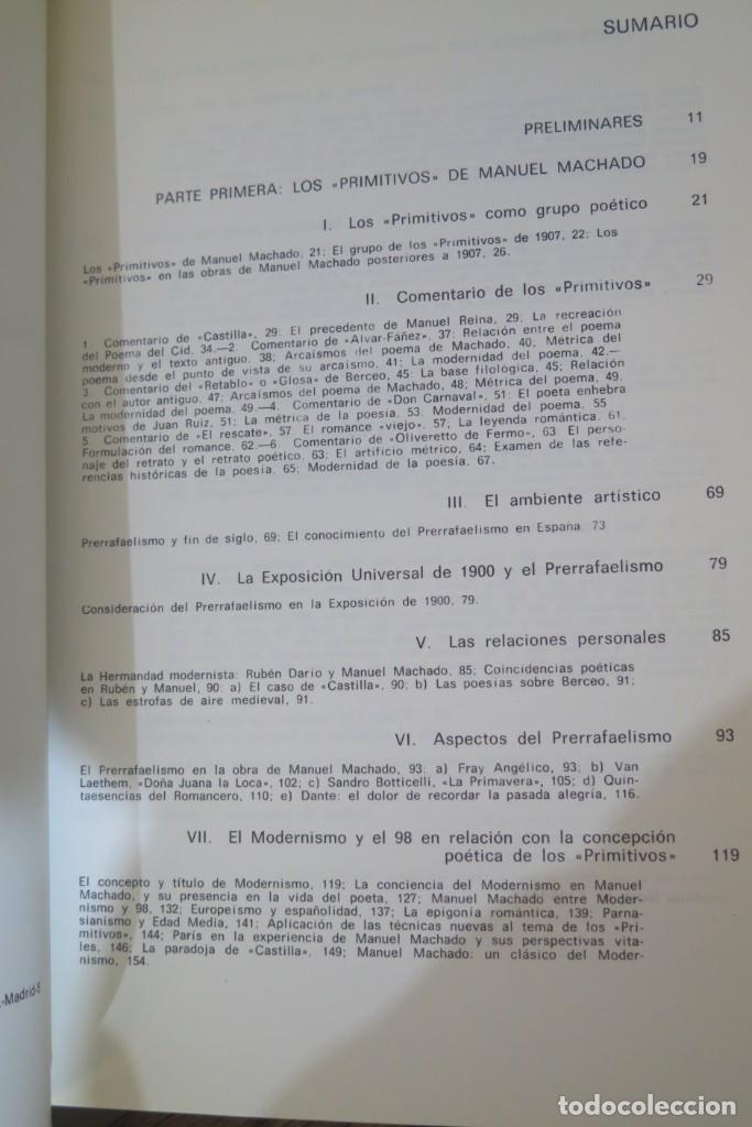 Libros de segunda mano: LOS PRIMITIVOS DE MANUEL Y ANTONIO MACHADO - Foto 2