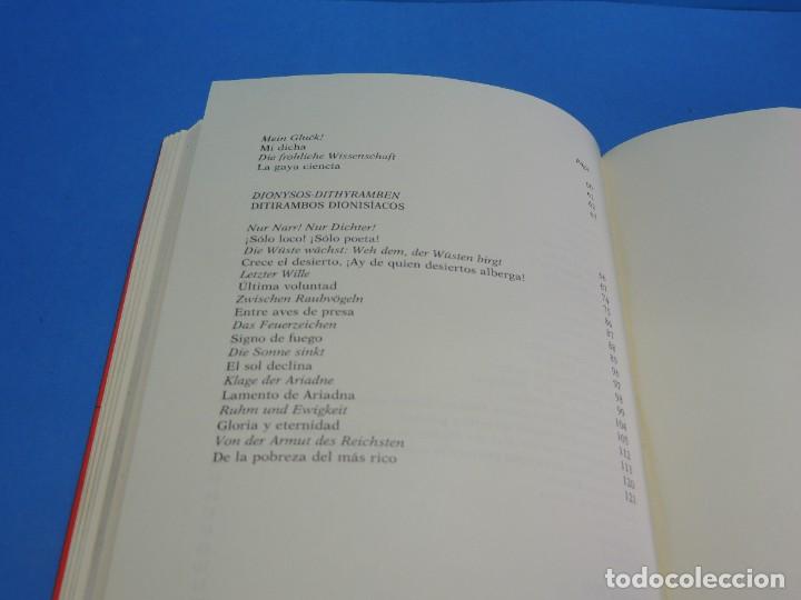 Libros de segunda mano: POEMAS.- FRIEDRICH NIETZSCHE - Foto 8