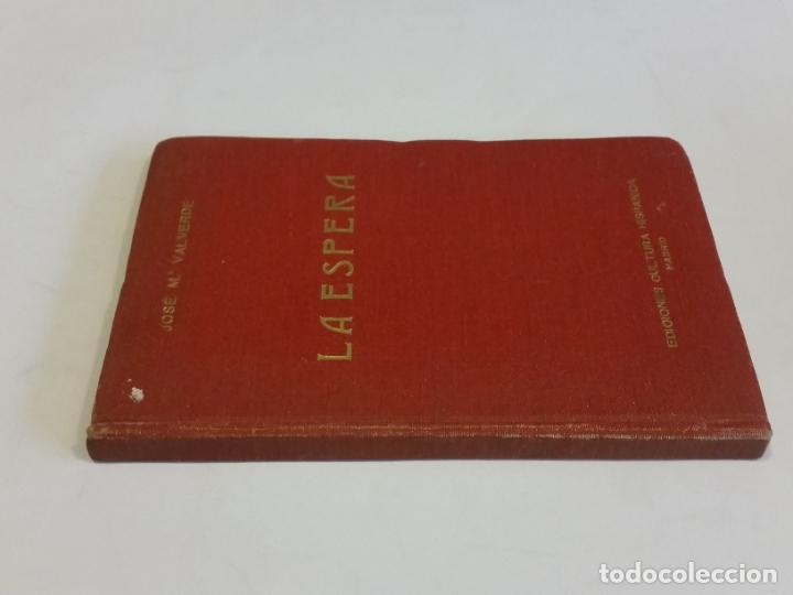 Libros de segunda mano: 1949 - JOS&Eacute; M.&ordf; VALVERDE. La espera. PRIMERA EDICI&Oacute;N. - Foto 1