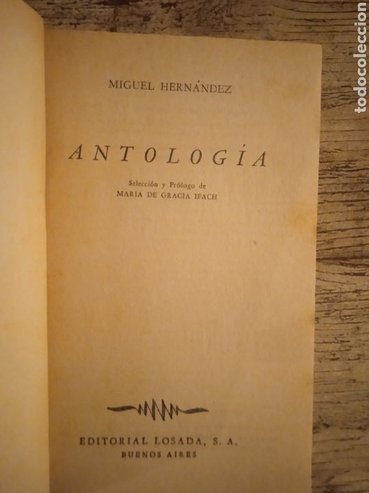Libros de segunda mano: Antolog&iacute;a. Miguel Hern&aacute;ndez. - Foto 3