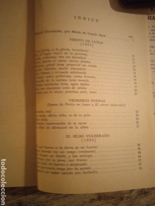 Libros de segunda mano: Antolog&iacute;a. Miguel Hern&aacute;ndez. - Foto 7