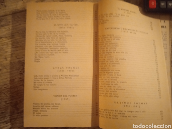 Libros de segunda mano: Antolog&iacute;a. Miguel Hern&aacute;ndez. - Foto 8