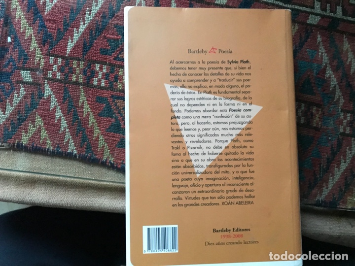 Libros de segunda mano: Sylvia Plath. Poes&iacute;a completa. Bartleby y Co - Foto 3
