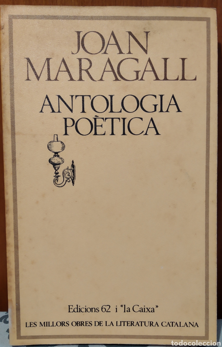 Libros de segunda mano: Joan Maragall - Antologia po&egrave;tica - Foto 1