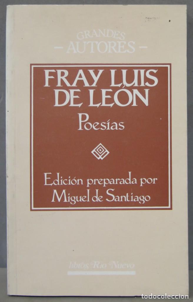 Libros de segunda mano: FRAY LUIS DE LEON. POESIAS - Foto 1