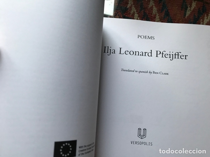Libros de segunda mano: Ilja Leonard Pfeijffer. Poems. Versopolis - Foto 5