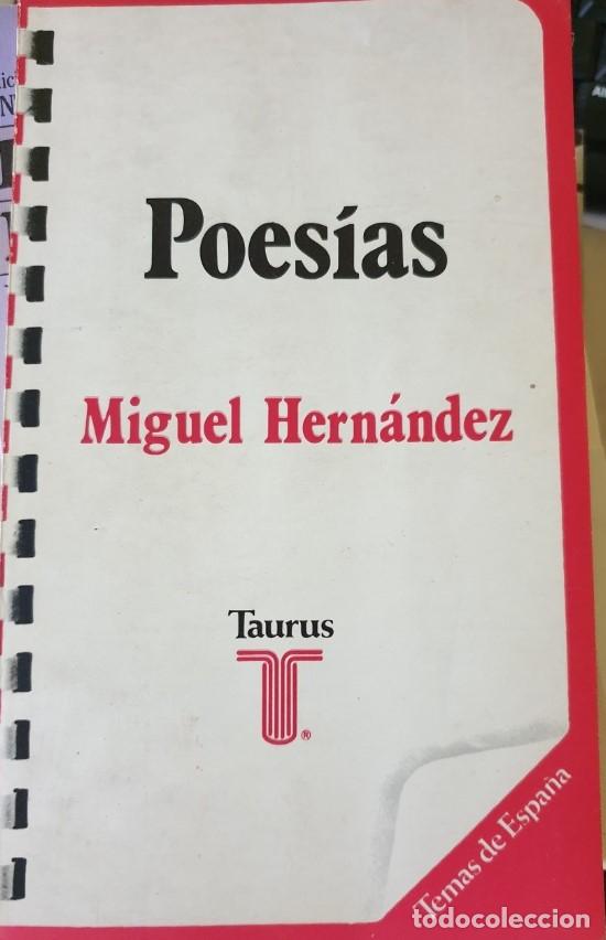 Libros de segunda mano: POESIAS. - HERNANDEZ, Miguel. - Foto 1