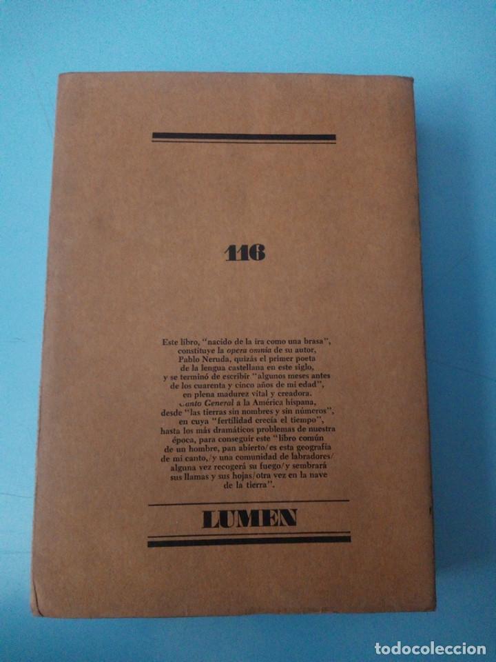 Libros de segunda mano: Pablo Neruda - Canto General - El Bardo 1976 - Foto 2