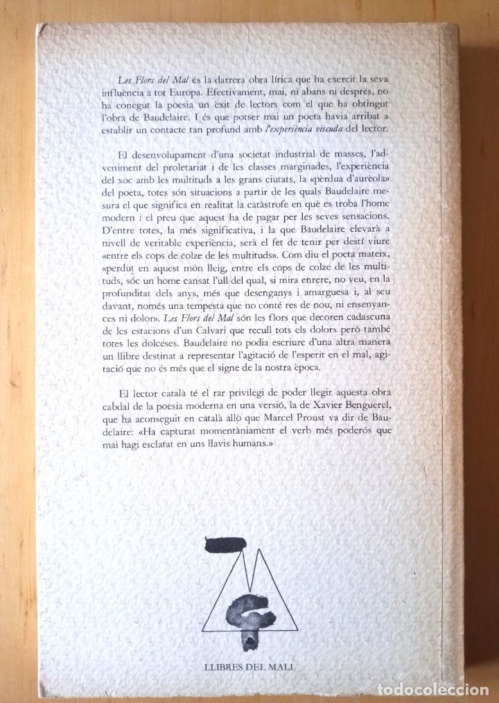 Libros de segunda mano: CHARLES BAUDELAIRE LES FLORS DEL MAL - Foto 2