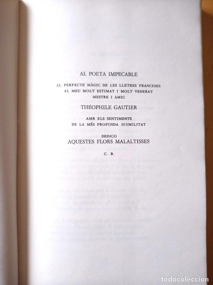 Libros de segunda mano: CHARLES BAUDELAIRE LES FLORS DEL MAL - Foto 5
