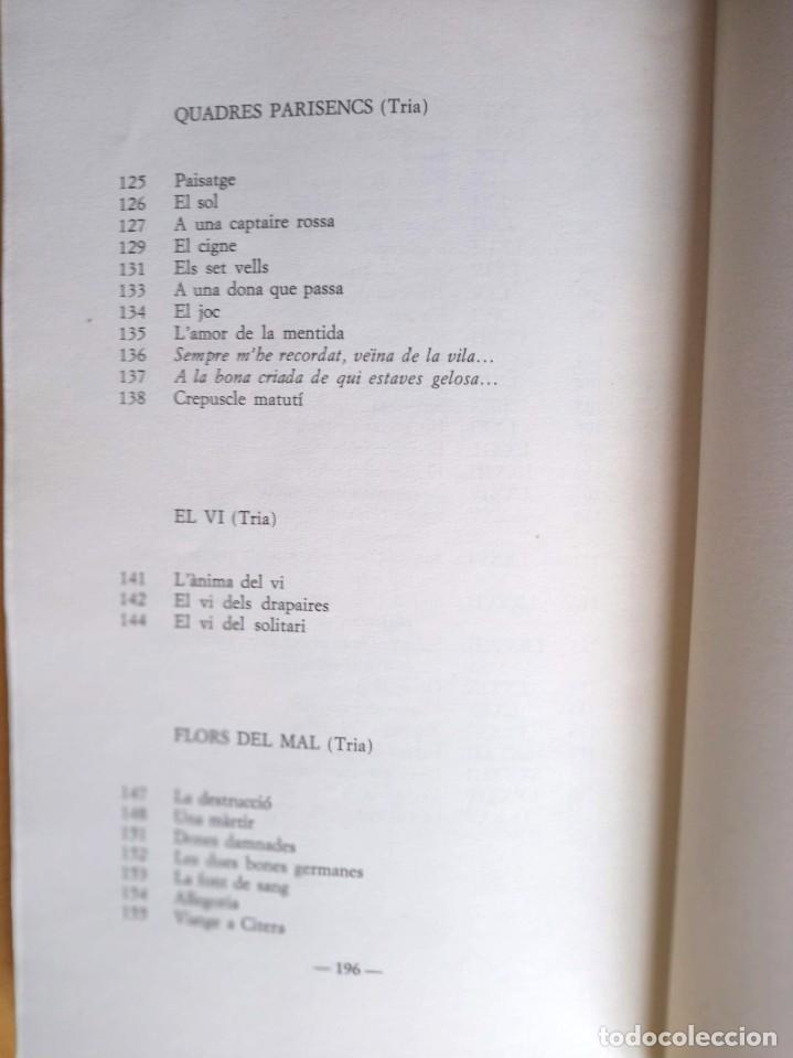 Libros de segunda mano: CHARLES BAUDELAIRE LES FLORS DEL MAL - Foto 9
