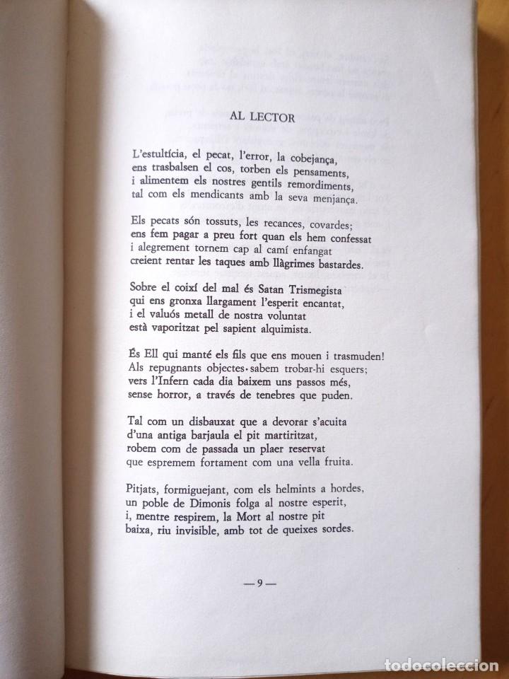 Libros de segunda mano: CHARLES BAUDELAIRE LES FLORS DEL MAL - Foto 11