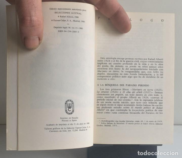 Libros de segunda mano: CANTO DE SIEMPRE. Rafael Alberti - Foto 4