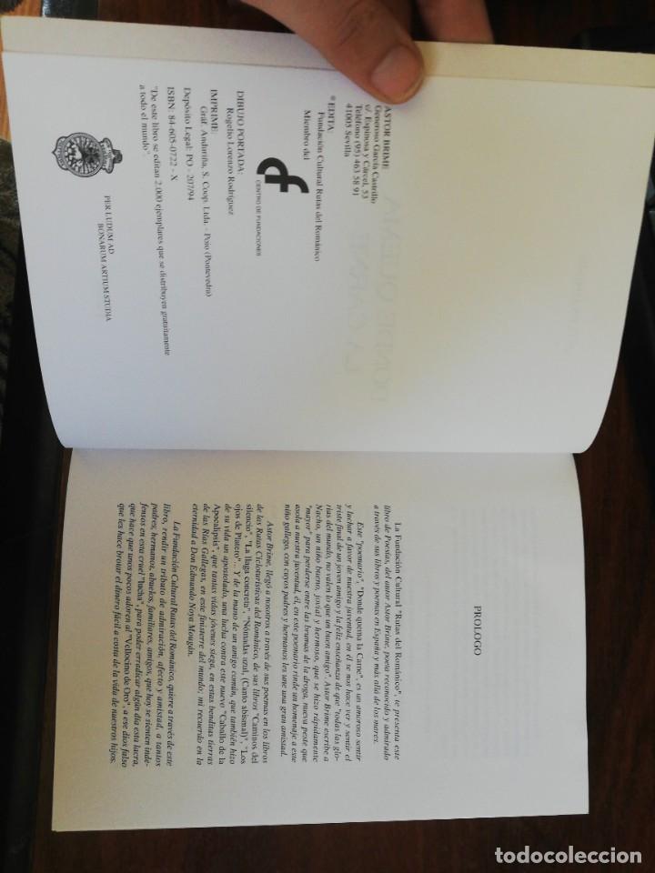 Libros de segunda mano: DONDE QUEMA LA CARNE - Brime, Astor - 1994 - Foto 3