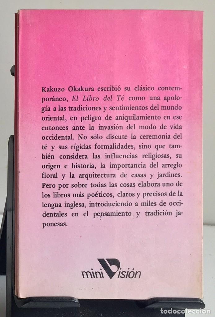 Libros de segunda mano: EL LIBRO DEL T&Eacute;. Kakuzo Okakura - Foto 2