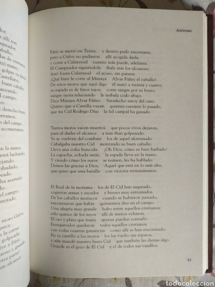 Libros de segunda mano: El Cantar de M&iacute;o Cid - Foto 2