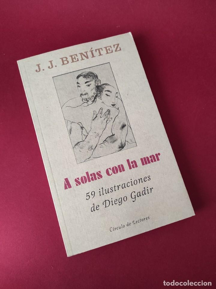 Libros de segunda mano: A SOLAS CON LA MAR - J.J. Ben&iacute;tez - Foto 1