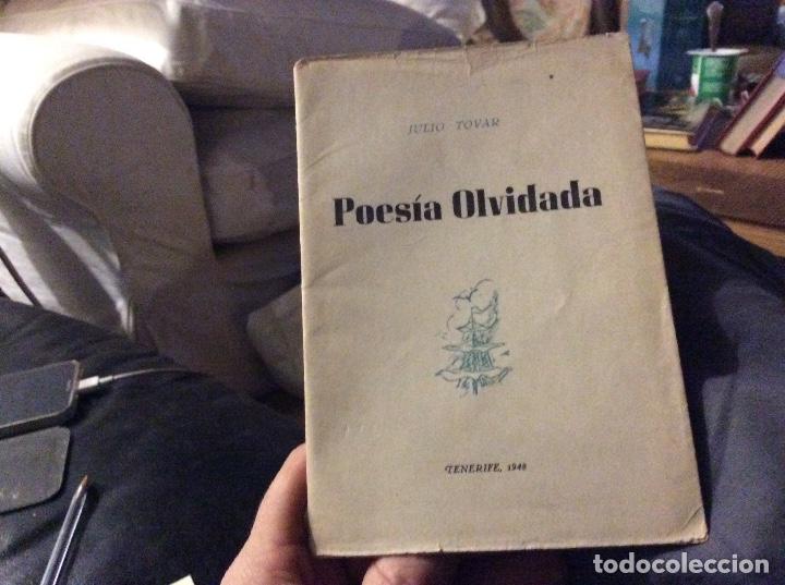 Libri di seconda mano: Poesia olvidada julio Tovar tenerife 1948 ejemplar 33 de 100