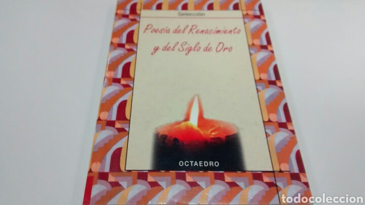 Libros de segunda mano: POESIA DEL RENACIMIENTO Y DEL SIGLO DE ORO (OCTAEDRO)