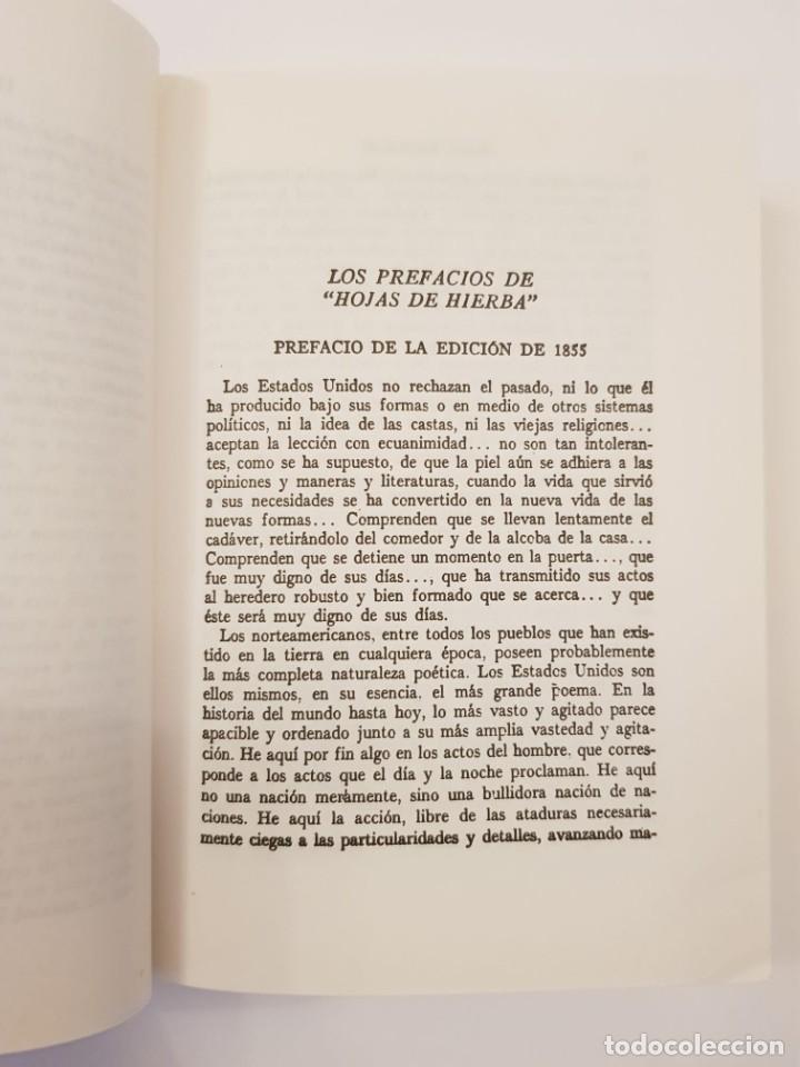 Libros de segunda mano: Hojas de hierba. Versi&oacute;n &iacute;ntegra.- Walt Whitman.- Ediciones Tesys, 1986 - Foto 6