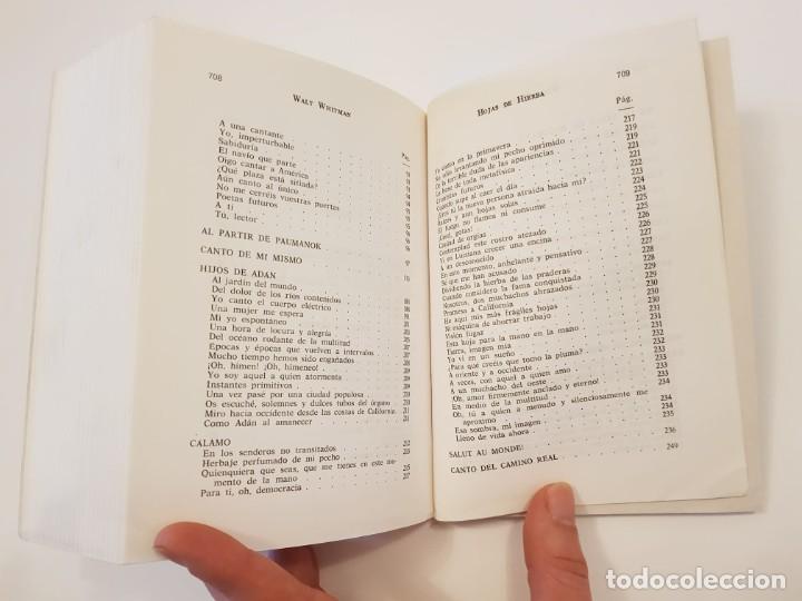 Libros de segunda mano: Hojas de hierba. Versi&oacute;n &iacute;ntegra.- Walt Whitman.- Ediciones Tesys, 1986 - Foto 9