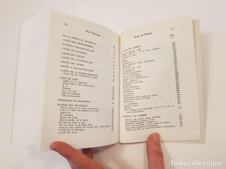 Libros de segunda mano: Hojas de hierba. Versi&oacute;n &iacute;ntegra.- Walt Whitman.- Ediciones Tesys, 1986 - Foto 10