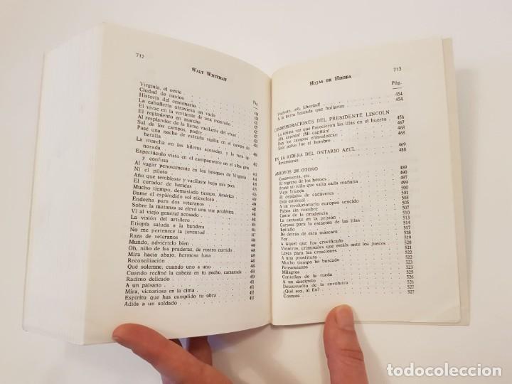 Libros de segunda mano: Hojas de hierba. Versi&oacute;n &iacute;ntegra.- Walt Whitman.- Ediciones Tesys, 1986 - Foto 11