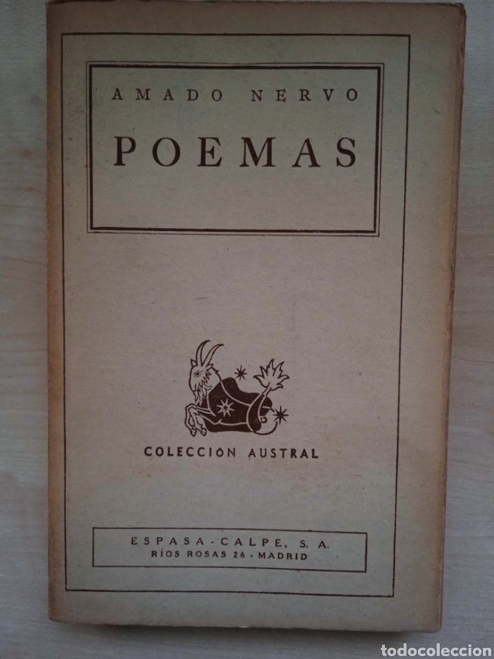 Libros de segunda mano: Amado Nervo, Poemas - Foto 1