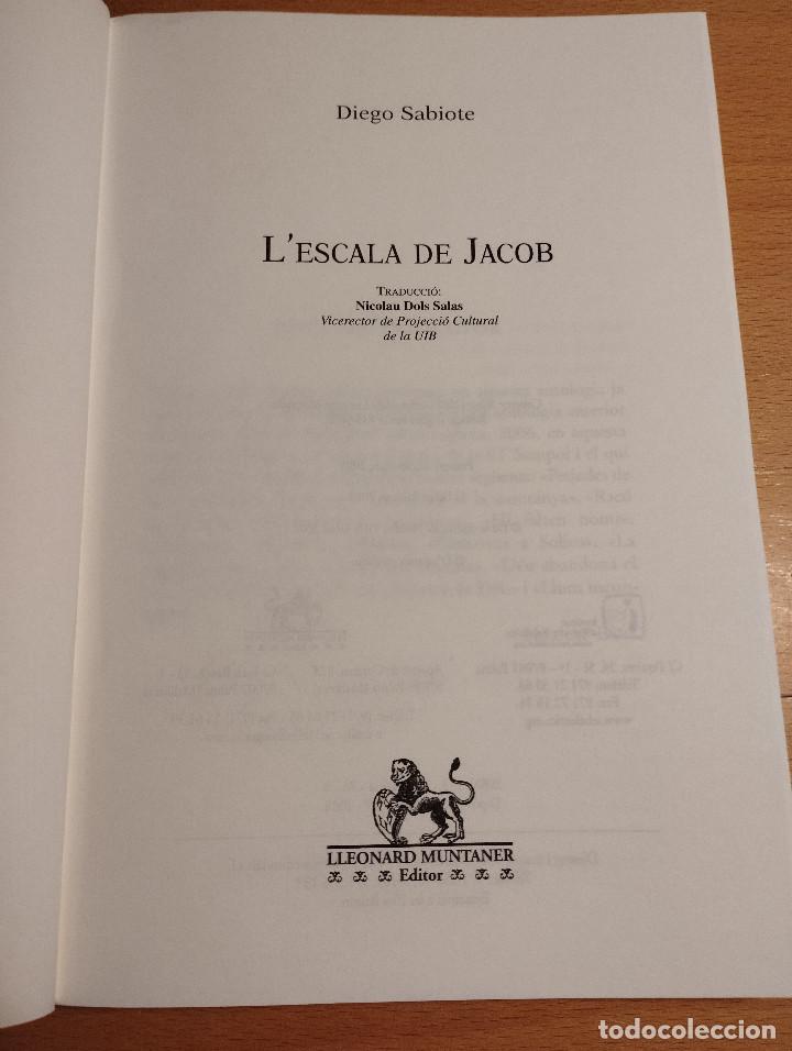 Libros de segunda mano: LESCALA DE JACOB (DIEGO SABIOTE) - Foto 2