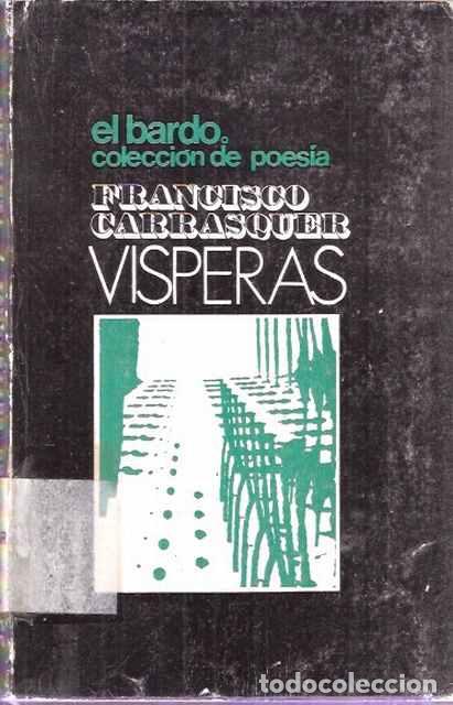 Libros de segunda mano: Visperas - Carrasquer, Francisco - Foto 1