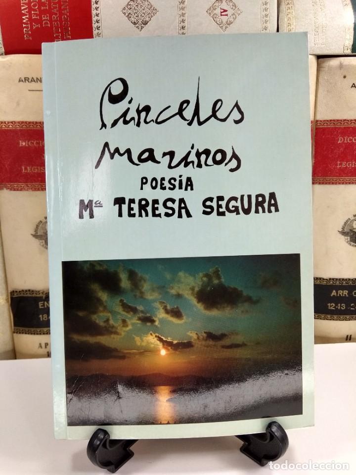 Gebrauchte B&uuml;cher: PINCELES MARINOS. Poes&iacute;a. SEGURA APARICIO, M&ordf; Teresa. Editorial Gesmovasa. ISBN: 8486900115.