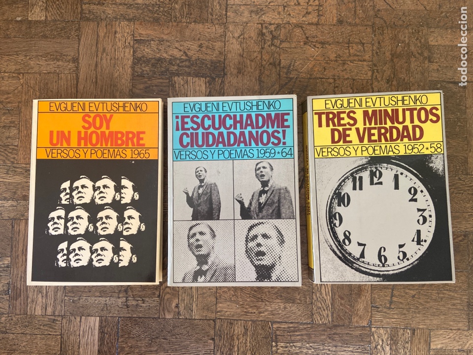 Libros de segunda mano: Versos y poemas 3 vol. - Evgueni Evtushenko - Ediciones 29 - Foto 5
