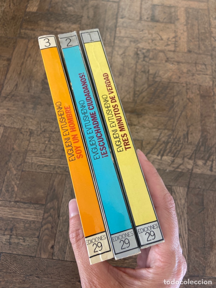 Libros de segunda mano: Versos y poemas 3 vol. - Evgueni Evtushenko - Ediciones 29 - Foto 6