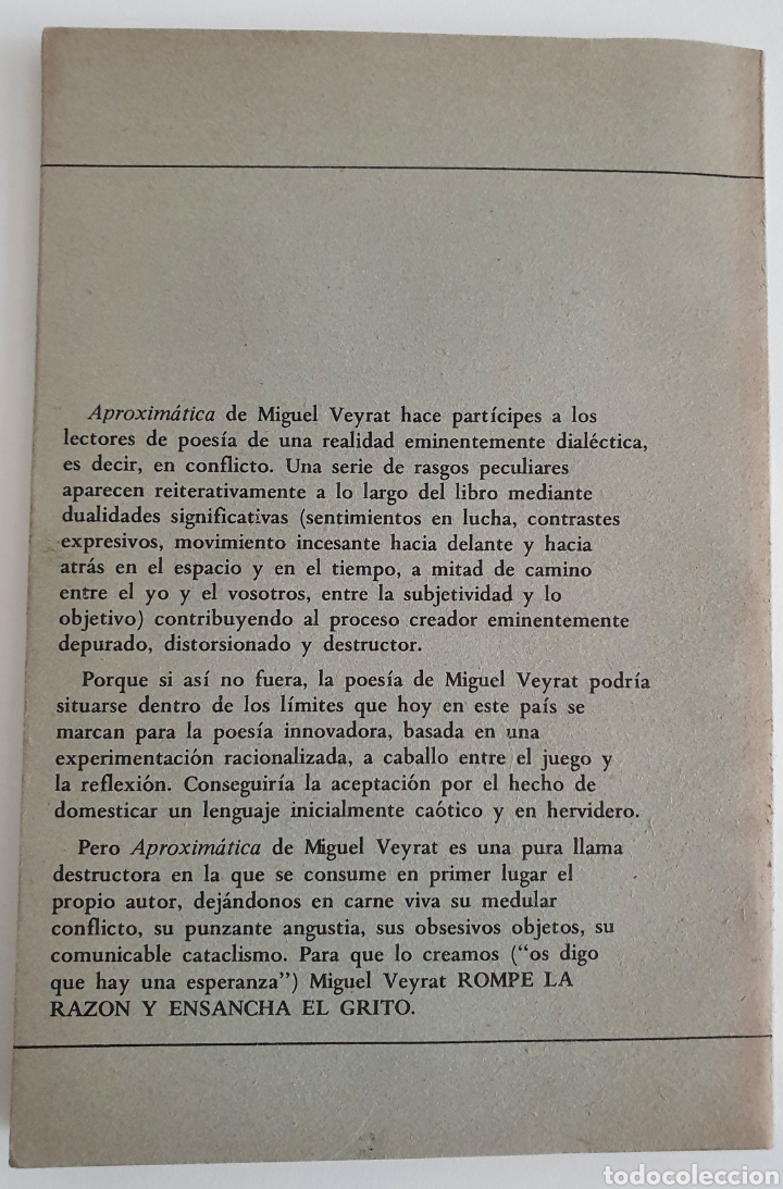 Libros de segunda mano: Miguel Veyrat aproximatica - Foto 2