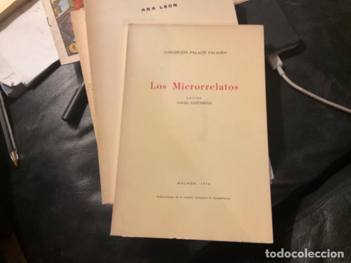 Second hand books: LOS MICRORRELATOS-CONCEPCION PALACIN PALACIOS-EDITOR ANGEL CAFFARENA-MALAGA