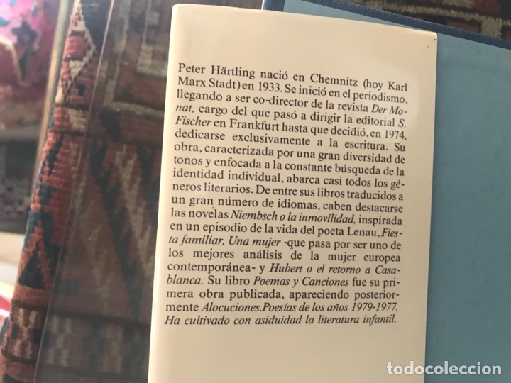 Libros de segunda mano: H&ouml;lderlin. Peter Hartling. Montesinos - Foto 4