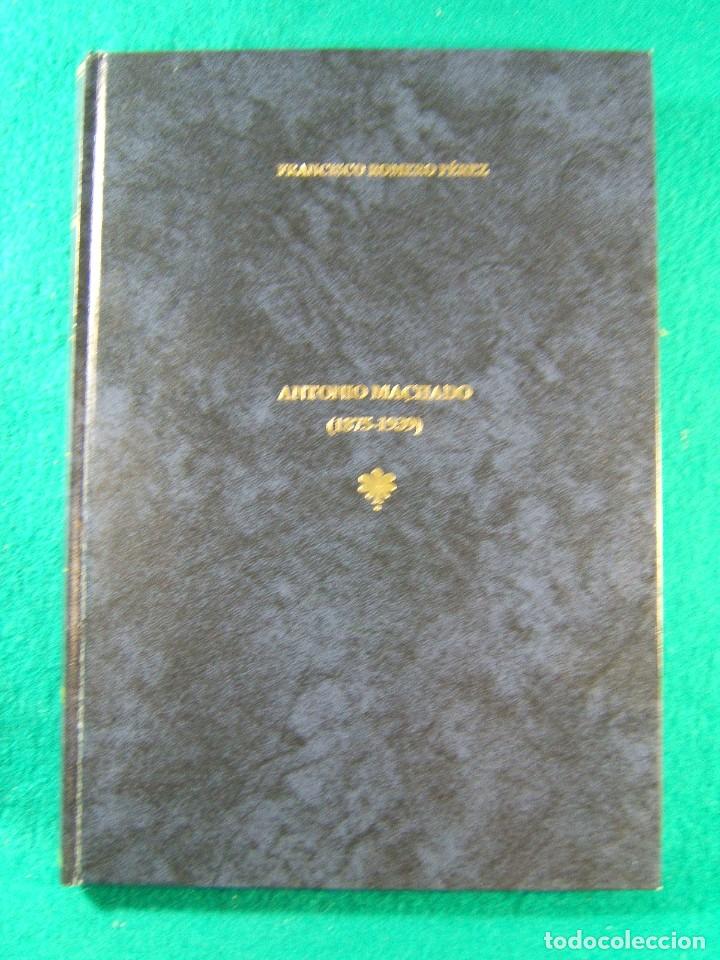 Libros de segunda mano: ANTONIO MACHADO-1875-1939-FRANCISCO ROMERO PEREZ-2004.