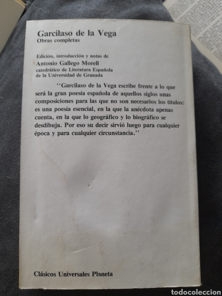 Libros de segunda mano: Obras completas. Garcilado de la Vega - Foto 2