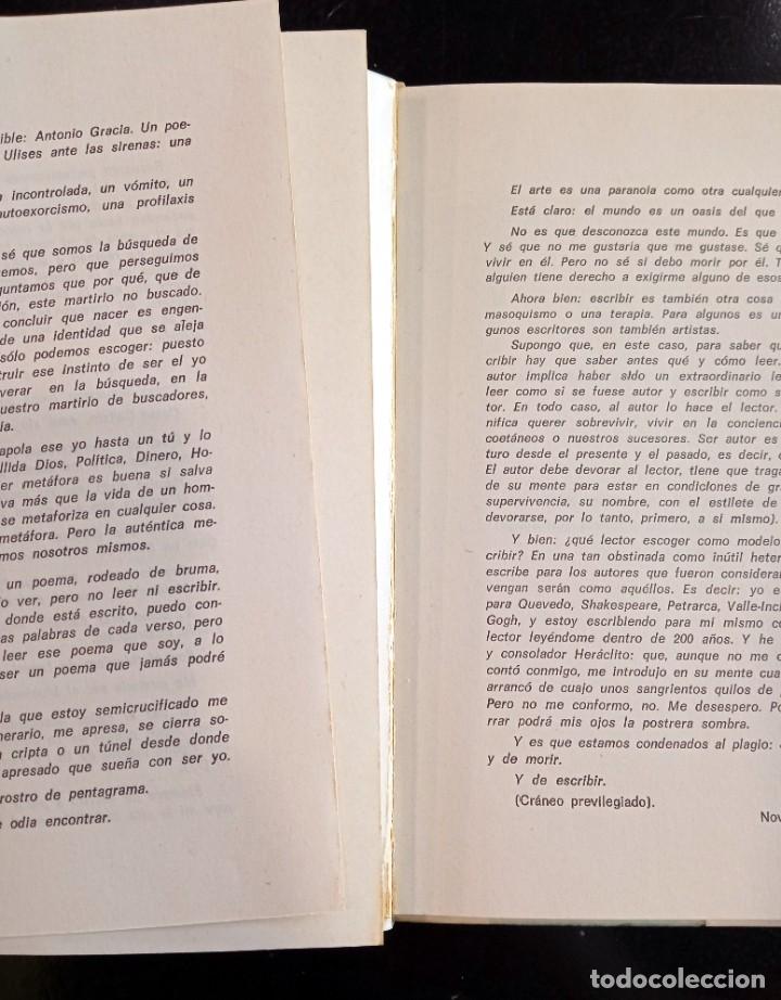 Libros de segunda mano: Palimsesto. Antonio Gracia - Foto 4