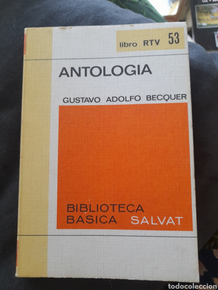 Libros de segunda mano: Antolog&iacute;a. Gustavo Adolfo Becquer - Foto 1