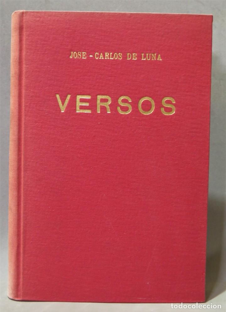 Libros de segunda mano: VERSOS. JOSE CARLO DE LUNA - Foto 1