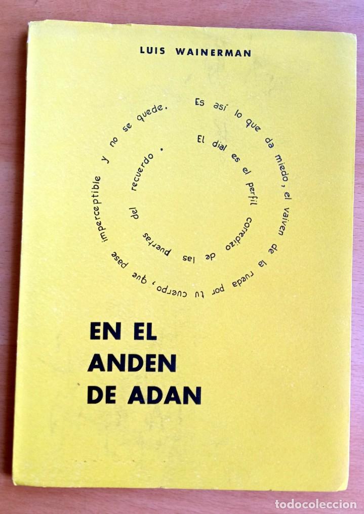 Libros de segunda mano: En el anden de Adan, de Luis Wainerman. - Foto 1