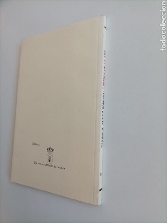 Libros de segunda mano: Testigo de la luz / Miguel J Agudo Zamora - Foto 3
