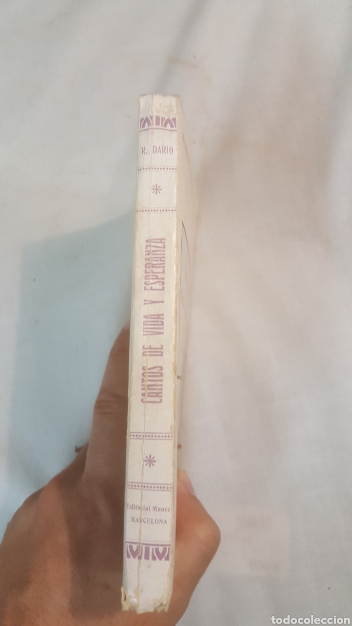Libros de segunda mano: LIBRO CANTOS DE VIDA Y ESPERANZA DE RUB&Eacute;N DAR&Iacute;O - Foto 3