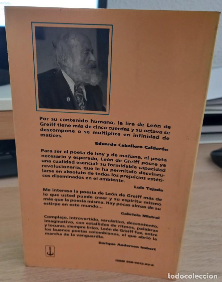 Libros de segunda mano: SONETOS - DE GREIFF, LE&Oacute;N - Foto 2