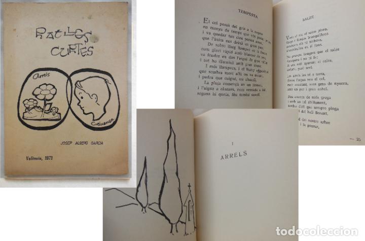 Libros de segunda mano: RATLLES CURTES, ARRELS, CREIXEN&Ccedil;A. ALBERO GARC&Iacute;A Josep. 1971