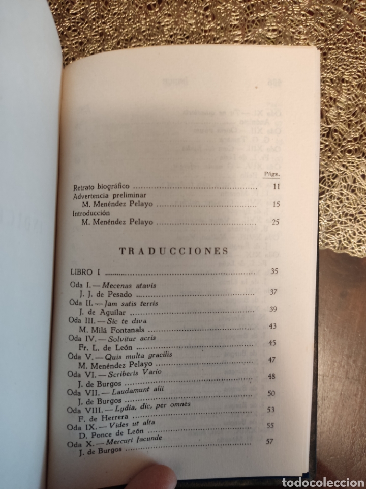 Libros de segunda mano: HORACIO .- ODAS. - Foto 5