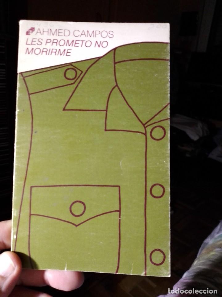 Libri di seconda mano: Ahmed Campos. Les prometo no morirme. Ed. Nueva Nicaragua 1983