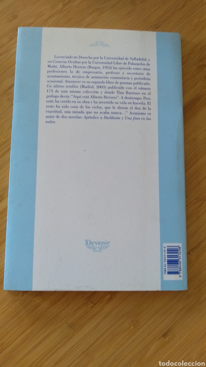 Libros de segunda mano: Amanecer - Alberto Herrero - Foto 2