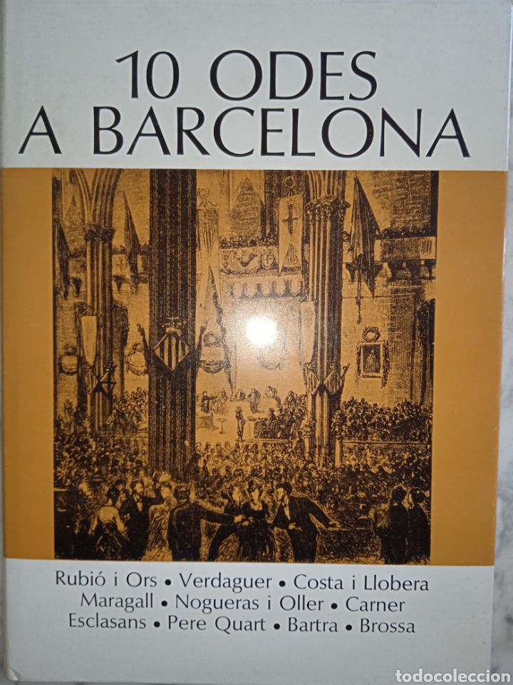 Libros de segunda mano: 10 Odes a Barcelona - Foto 1